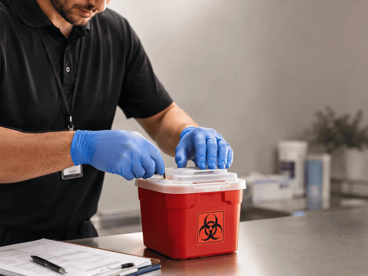 Why choose Sharps Waste Disposal in Breckenridge, MI